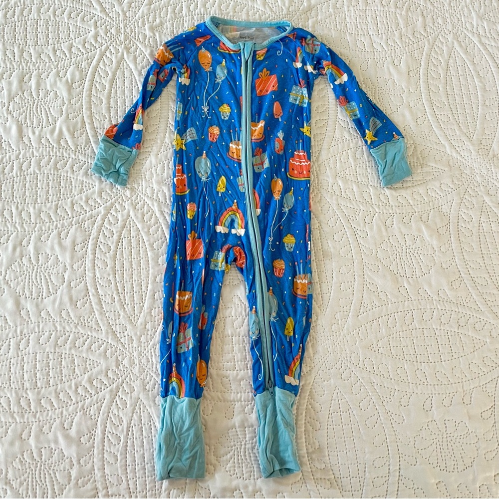 Little Sleepies Blue Birthday Wishes Zippy